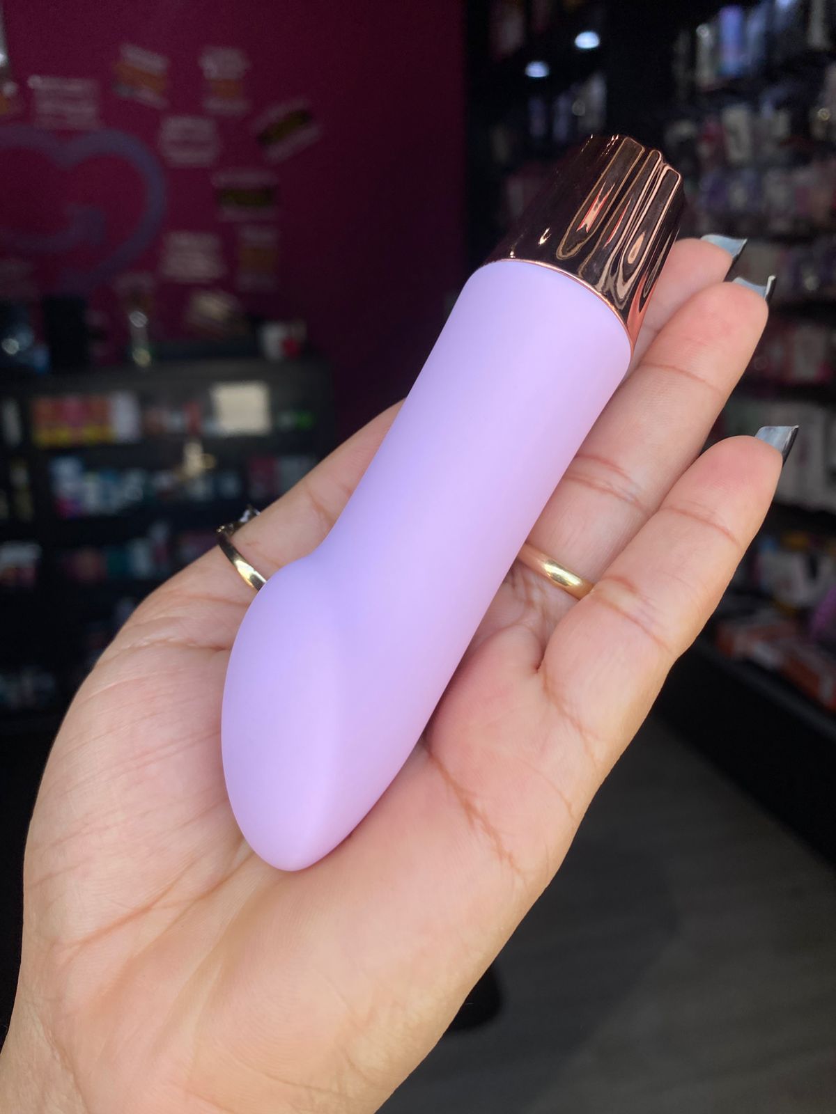 V1br4d0r Usb 10 intensidades (Mv094F) recarregável