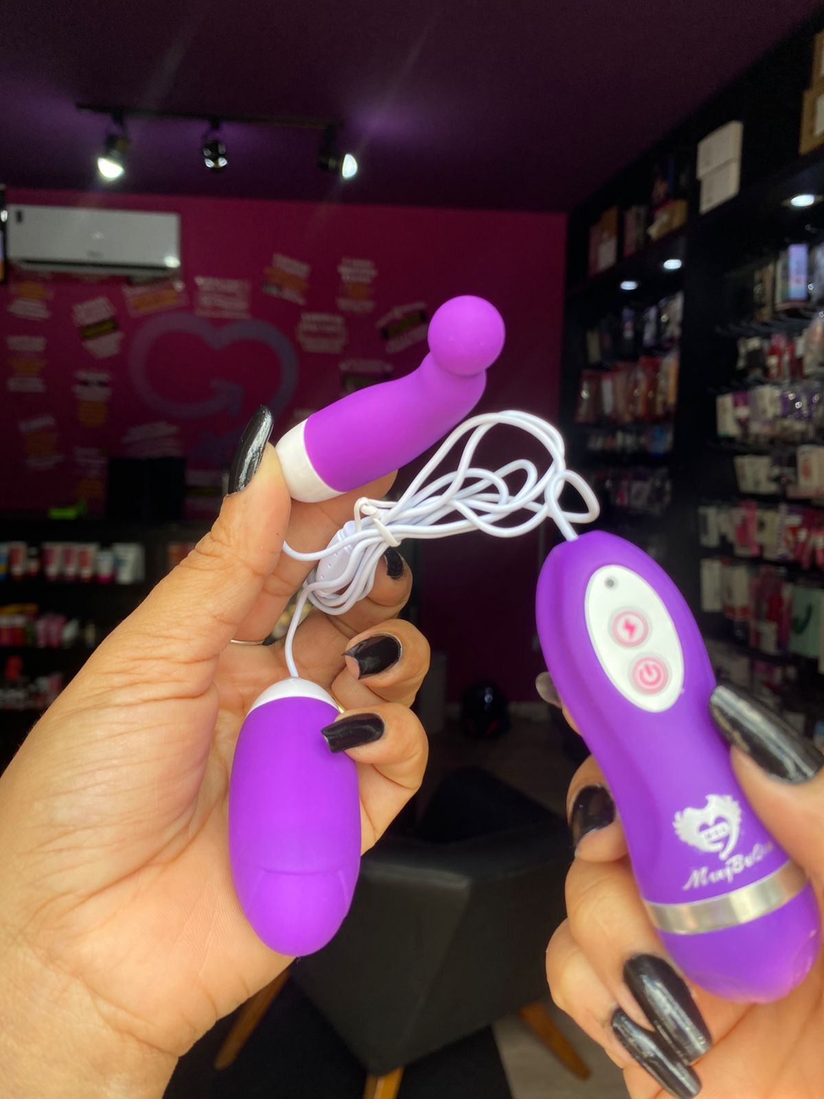 Cápsula V1br4t0r14 Dupla 30 Vibrações Egg (OV006) pilha