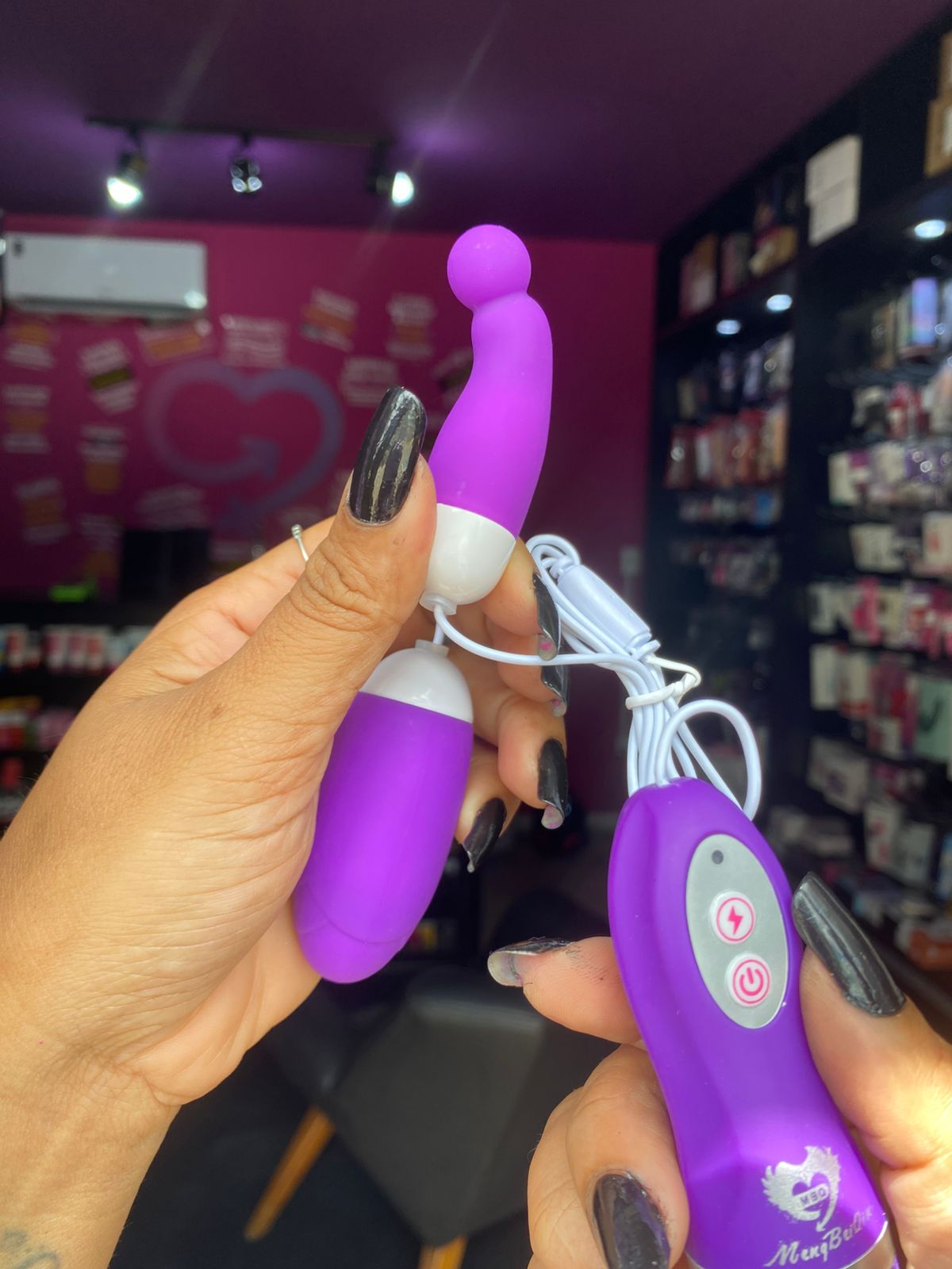 Cápsula V1br4t0r14 Dupla 30 Vibrações Egg (OV006) pilha