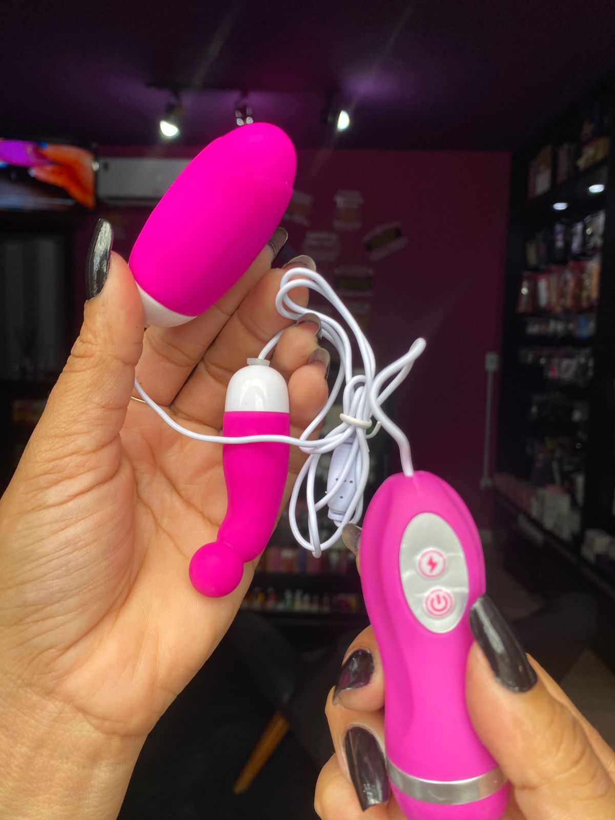 Cápsula V1br4t0r14 Dupla 30 Vibrações Egg (OV006) pilha