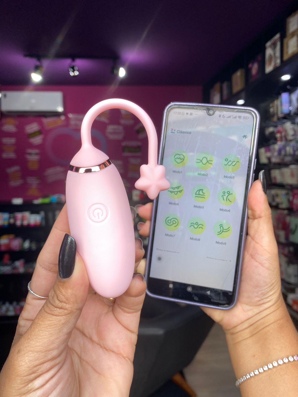 V1br4d0r bull3t 9 intensidades Usb (Ov052) recarregável