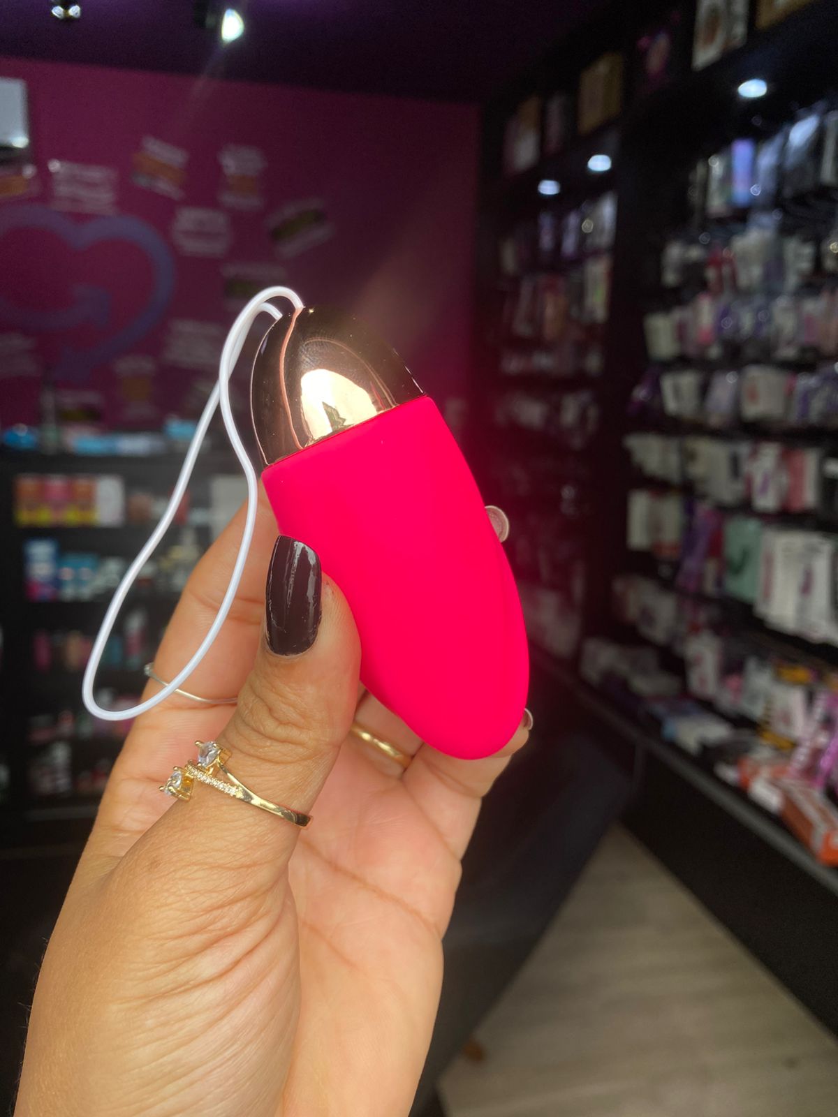 Bull3t -capsula v1br4t0r14 USB com 10 intensidades (OV026) recarregável