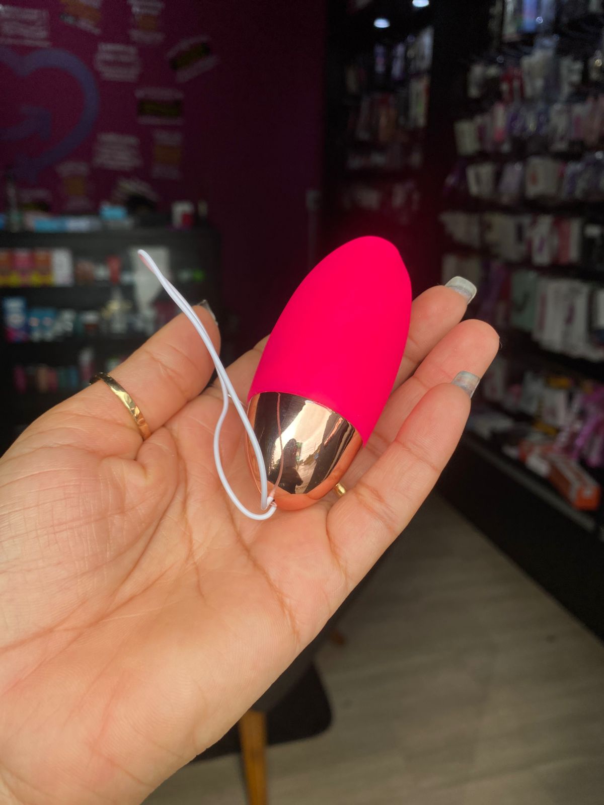 Bull3t -capsula v1br4t0r14 USB com 10 intensidades (OV026) recarregável