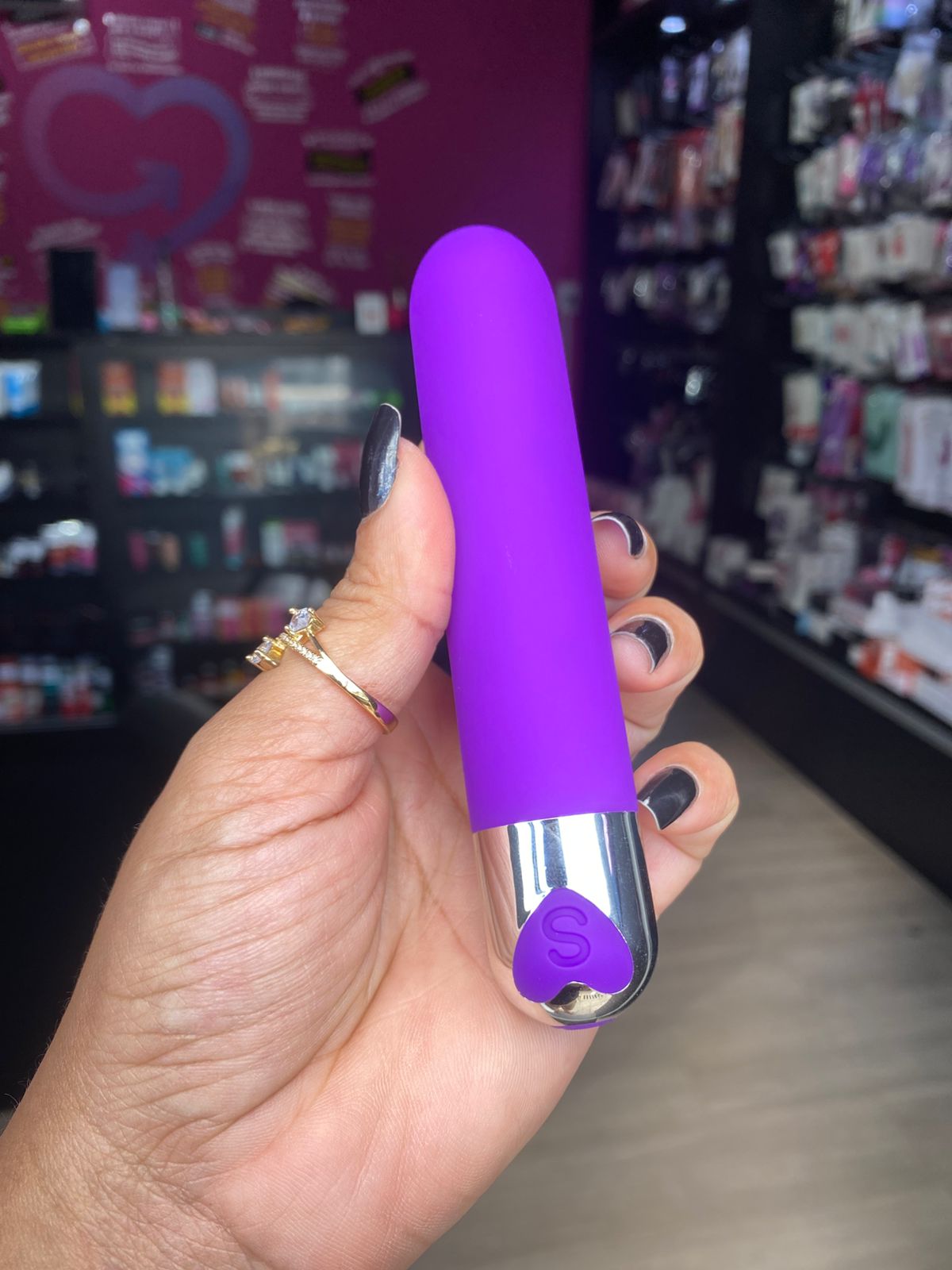 V1br4d0r personal com 12 intensidades (PS008A) recarregável