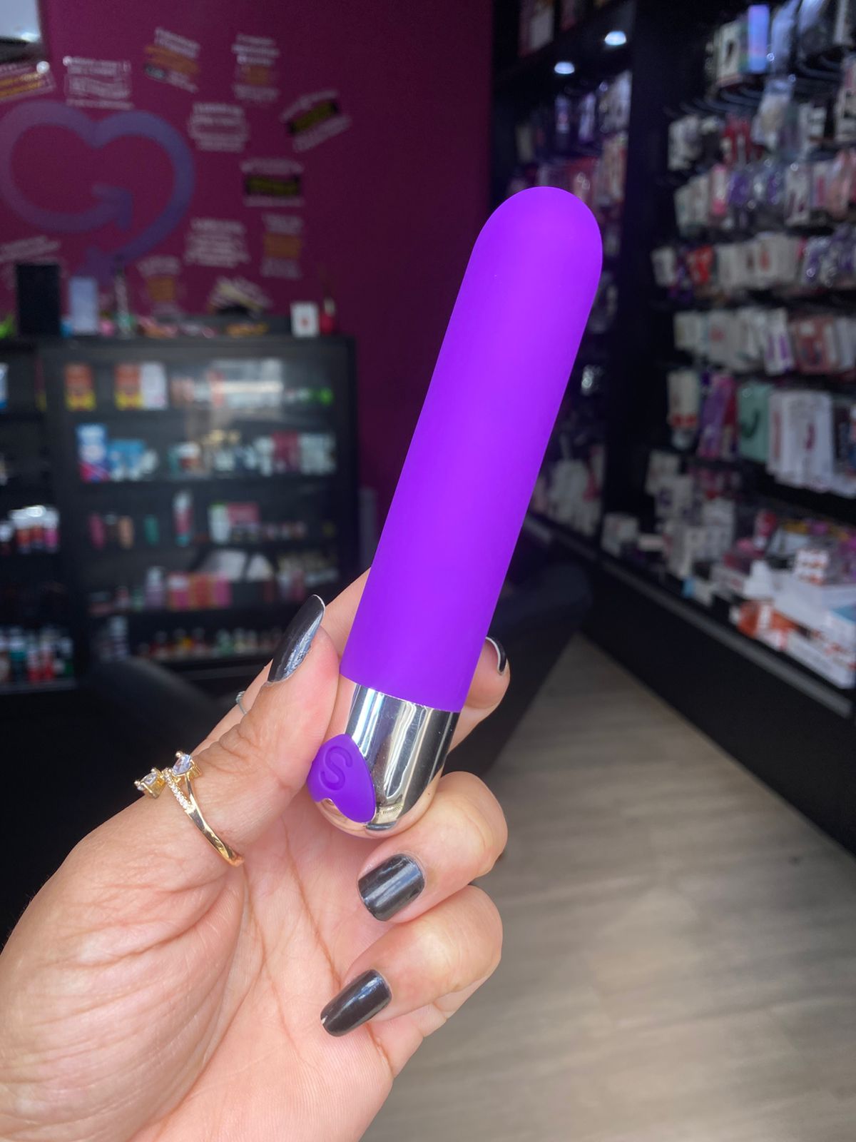 V1br4d0r personal com 12 intensidades (PS008A) recarregável