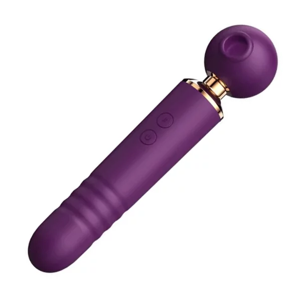 Varinha Mágica V1br4t0r14 Sobe e Desce com pulsação 10 intensidades (1803) recarregável a