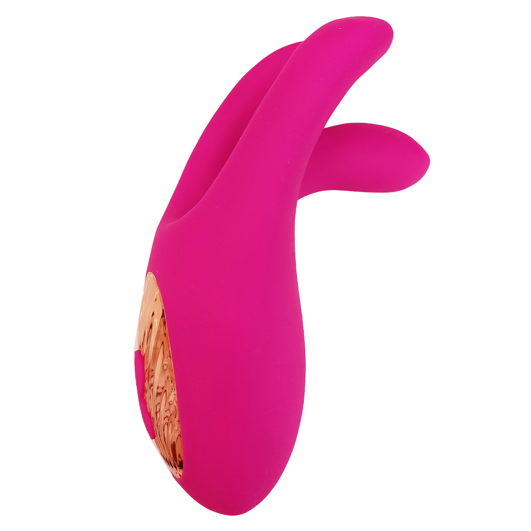 Vibrador com Movimento de Dedilhar e Estimulador de Clitóris (BD-2301) recarregável — foto 10