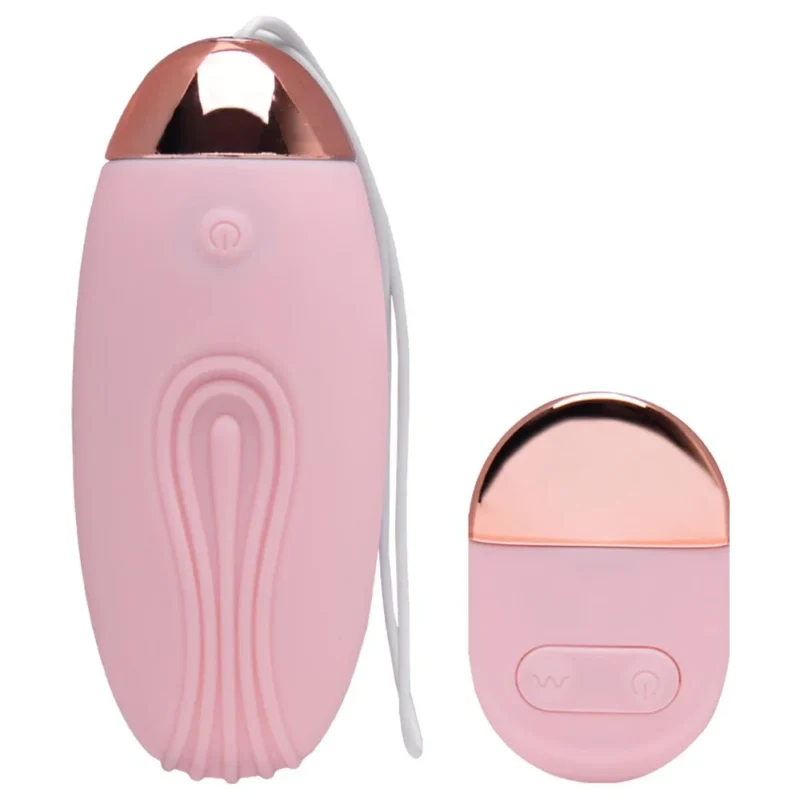 Vibrador Bullet avaludado controle sem fio 10 intensidades (BW038) recarregável