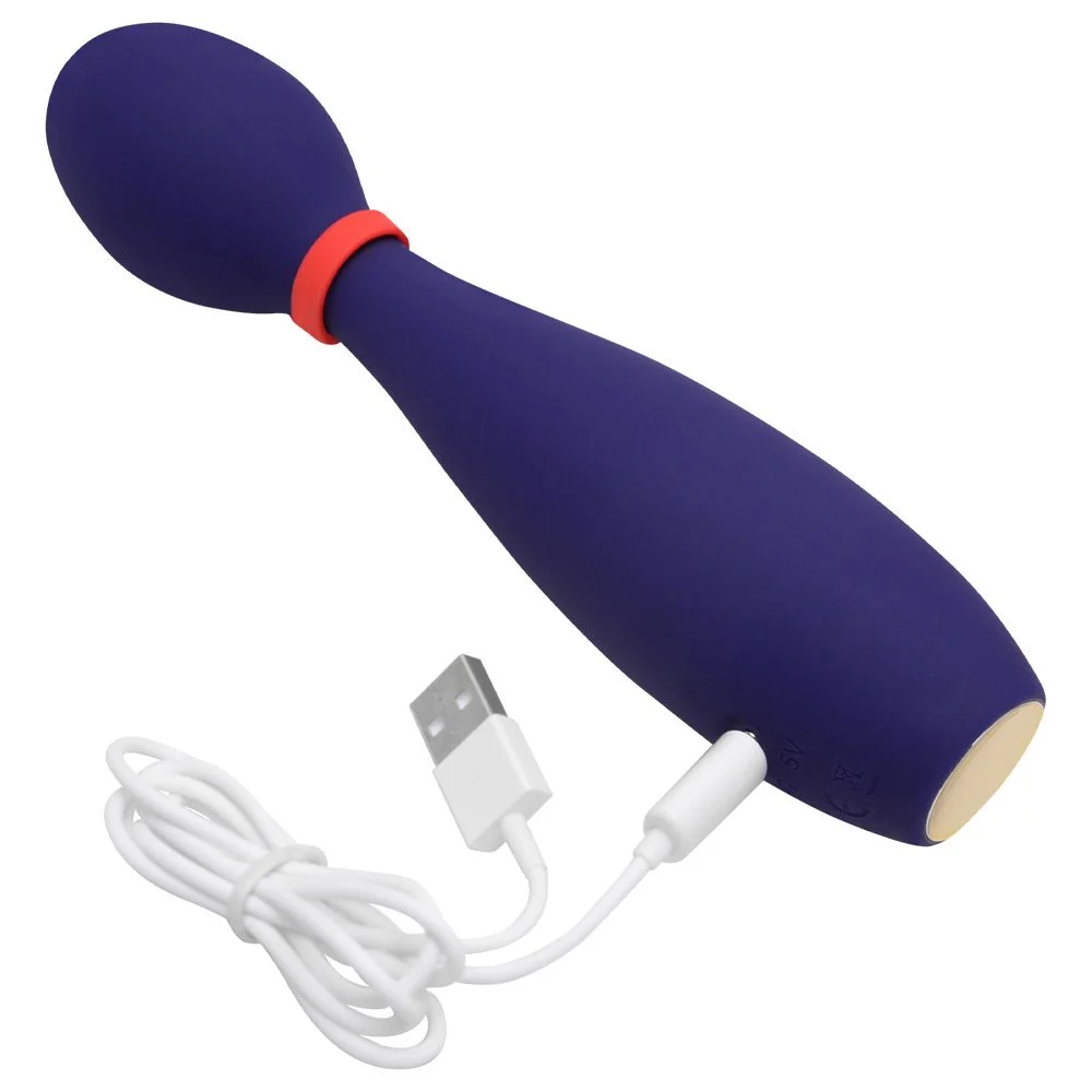 V1br4d0r varinha mágica 5 Vibrações E 3 Níveis De Velocidade (VB136) recarregável