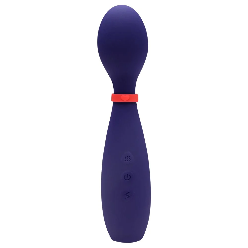 Vibrador varinha mágica 5 Vibrações E 3 Níveis De Velocidade (VB136) recarregável — foto 6