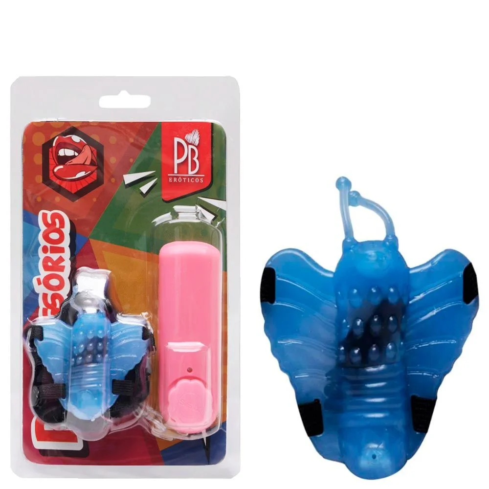 Vibrador Micro Butterfly 6 X 6Cm (106M) pilha — foto 6