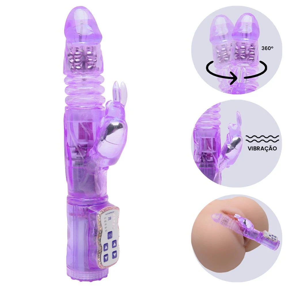 V1br4d0r Rotativo Vai E Vem 20 intensidades - pilha