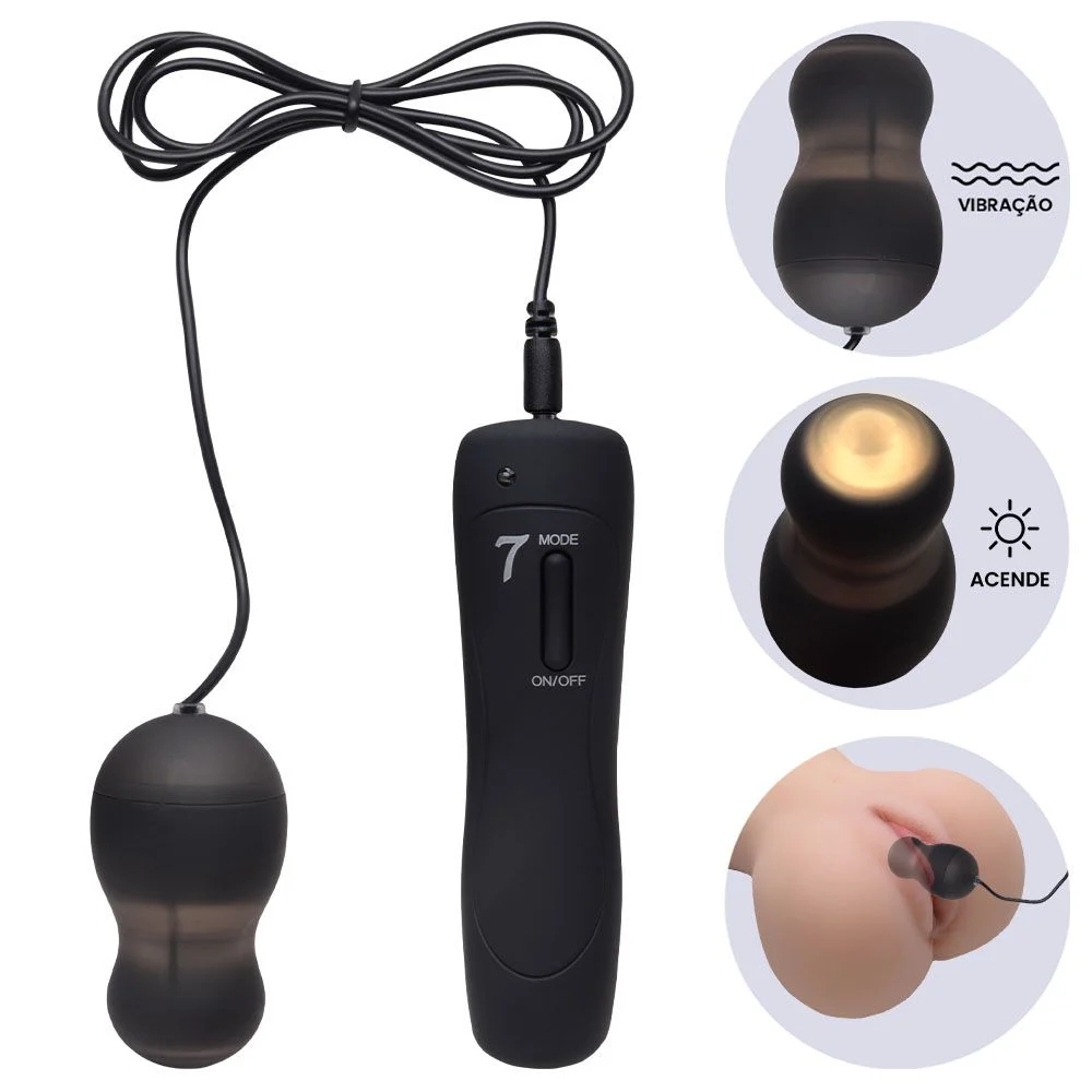 Bull3t 7 Vibrações Flashing (5154) pilha