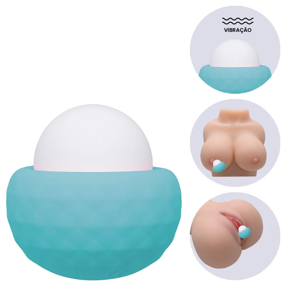 V1br4d0r De Cl1t0r1s Pérola 10 intensidades (8158) recarregável