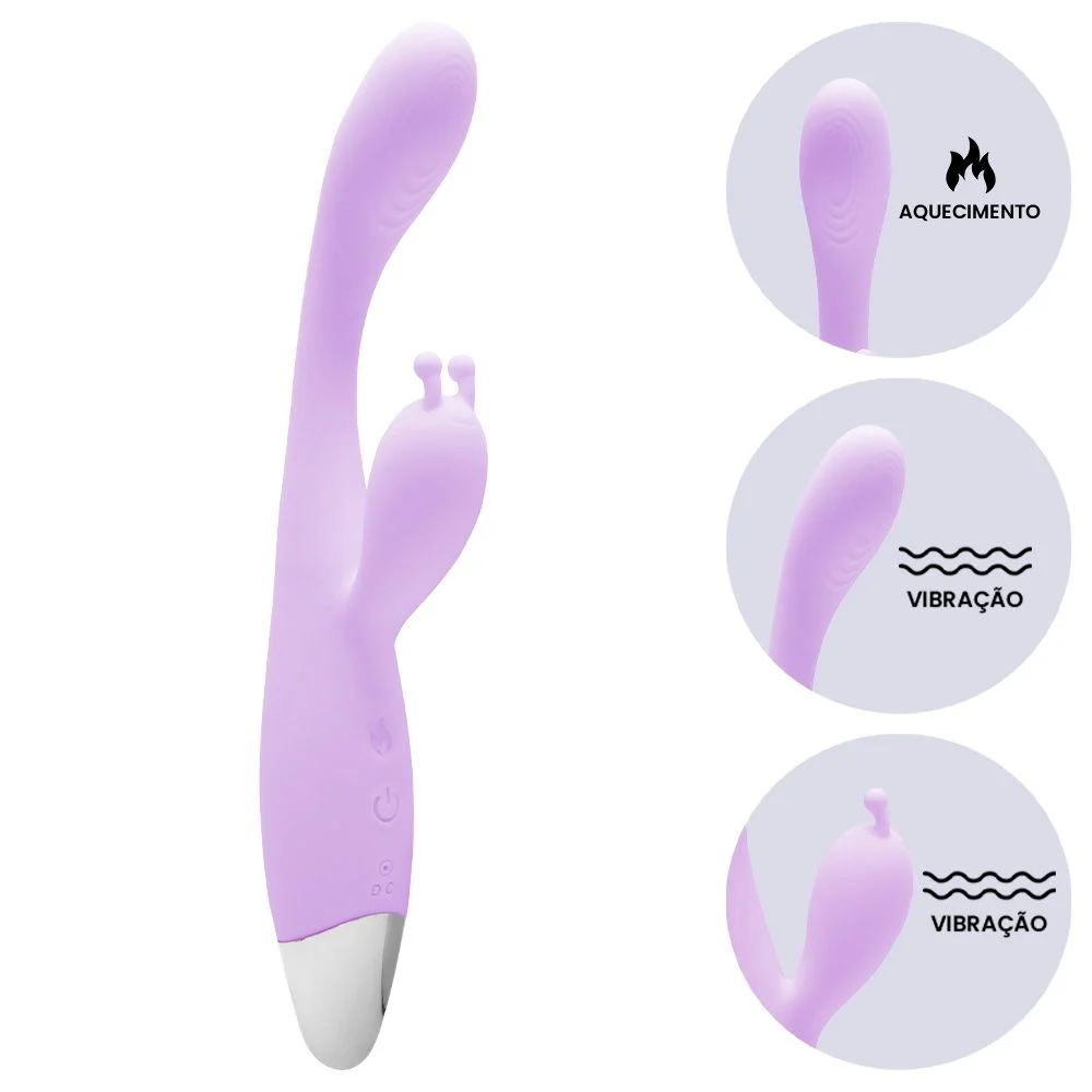 V1br4d0r Ponto G Cl1t0r1s Aquecimento (8430) recarregável