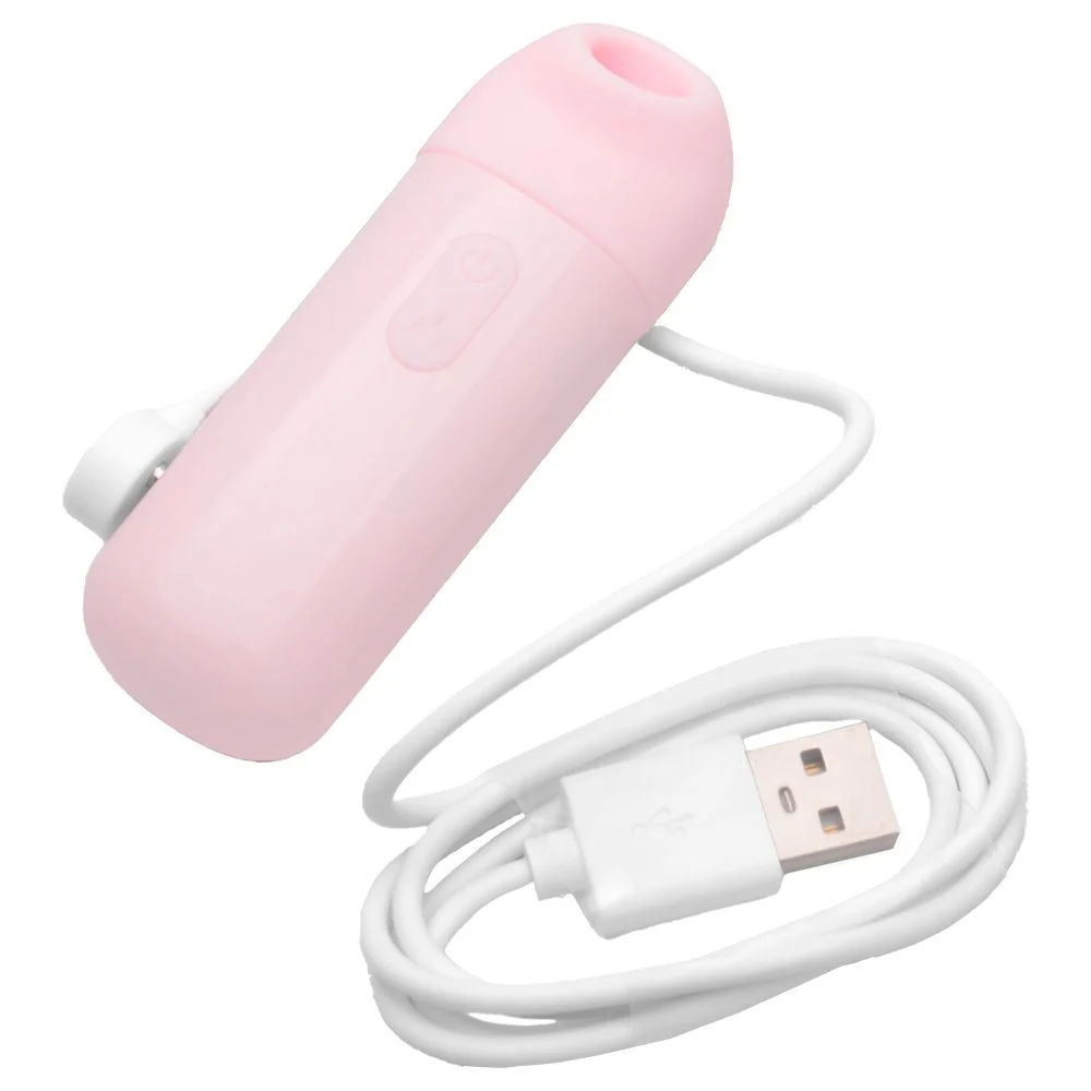 V1br4d0r de cl1t0r1s com Pulsação Tapping 5 intensidades (8730) recaregável