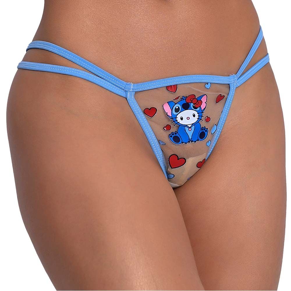 Fio Dental Transp Hello Kitty Sticth (6274)