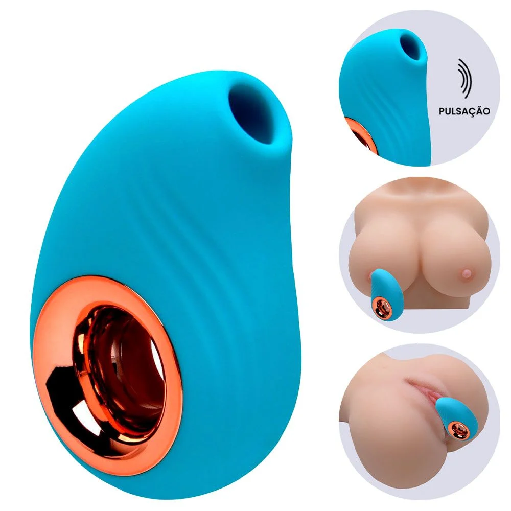 V1br4d0r de cl1t0r1s com Pulsação 12 intensidades (8284) recarregável