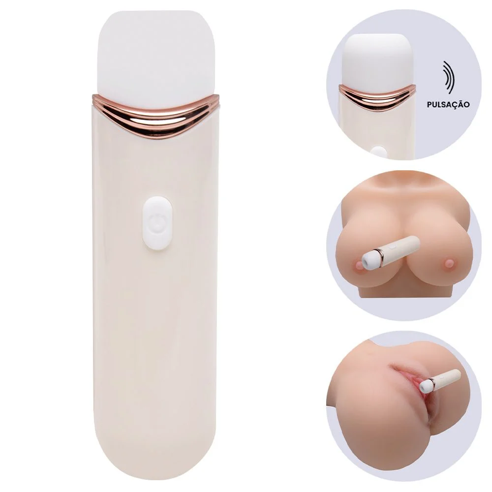 V1br4d0r de Cl1t0r1s com pulsação 10 intensidades (SU070) recarregável