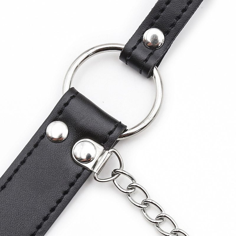 Mordaça com Bola e Grampos de Mamilo (8092)