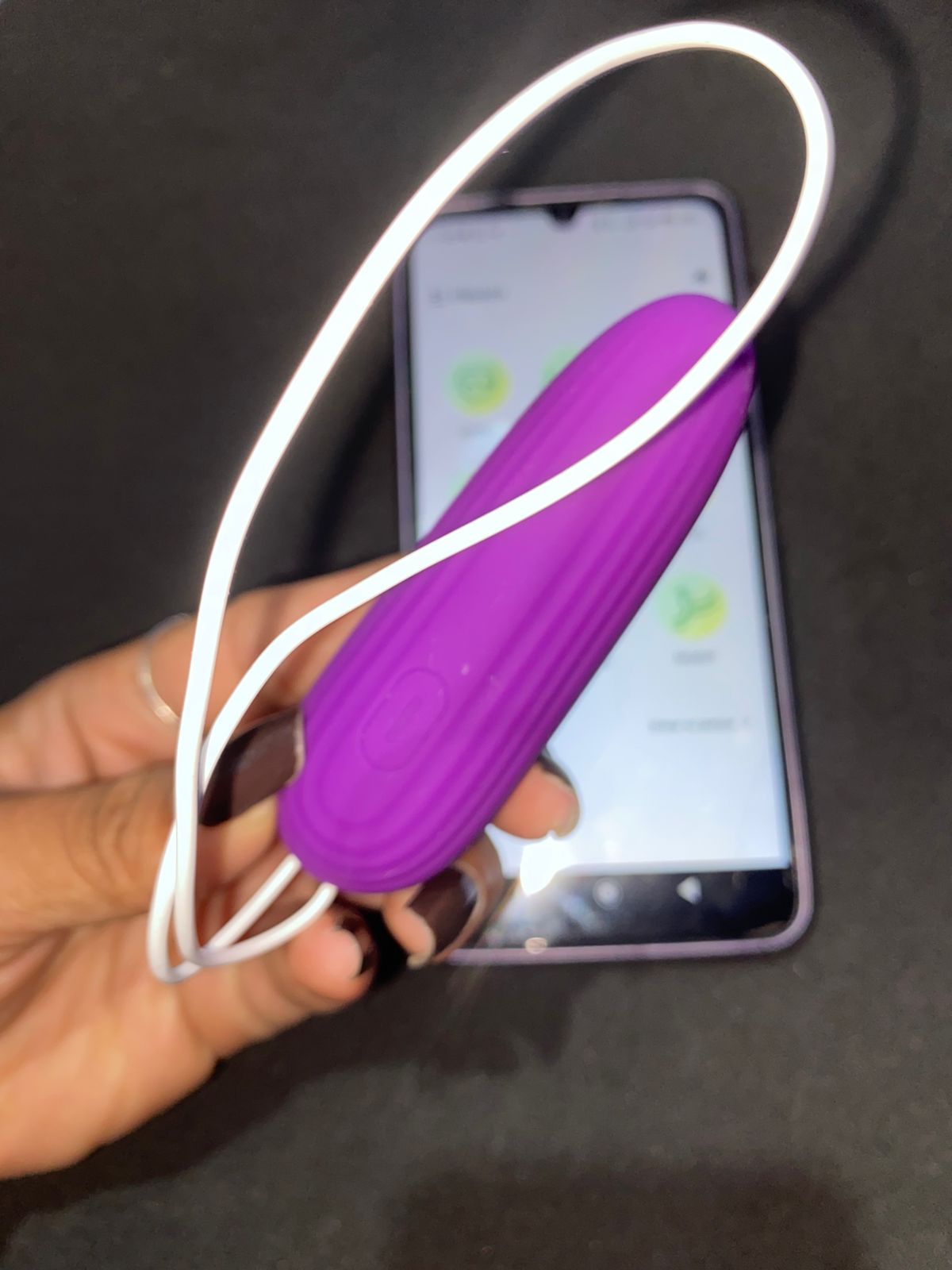 Bull3t por aplicativo de celular 9 intensidades (MV119) recarregável