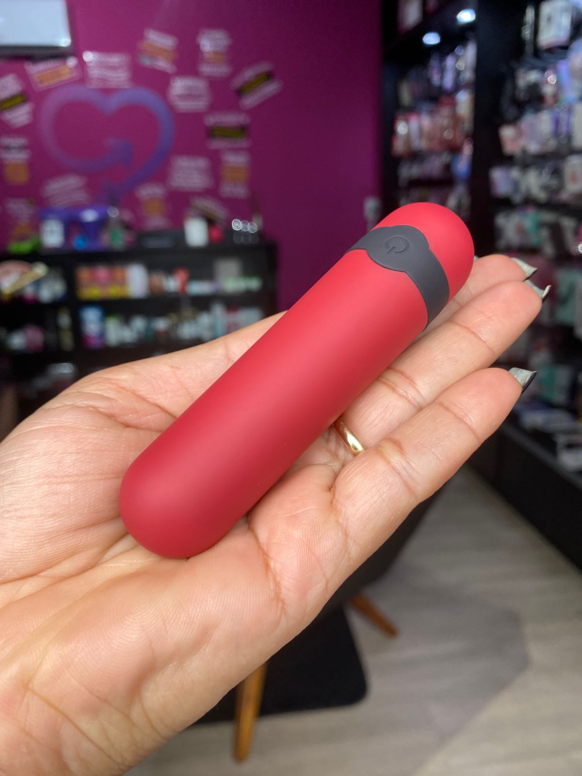 V1br4d0r de cl1t0r1s Bull3t 10 intensidades (7898) Recarregável