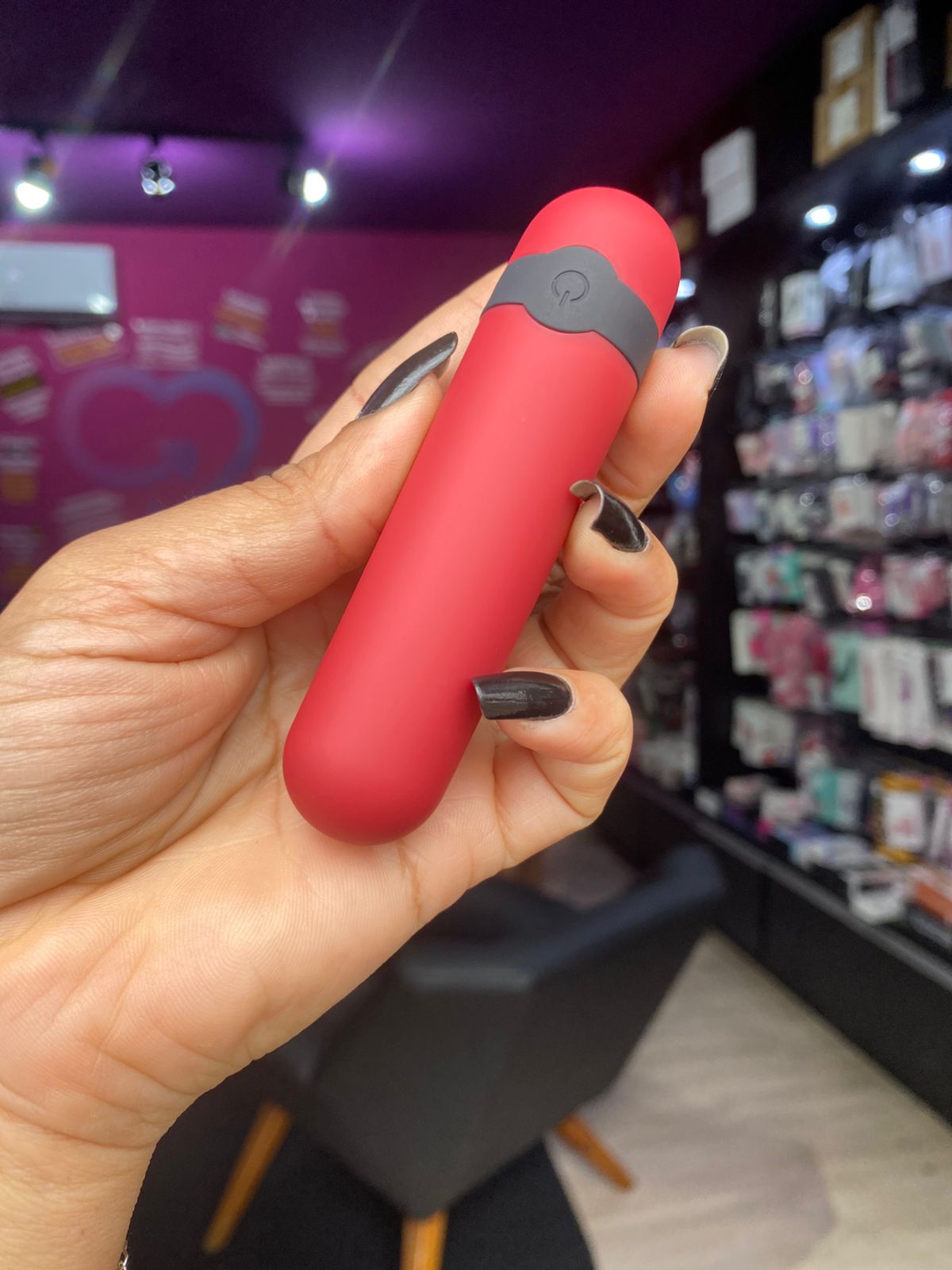 V1br4d0r de cl1t0r1s Bull3t 10 intensidades (7898) Recarregável