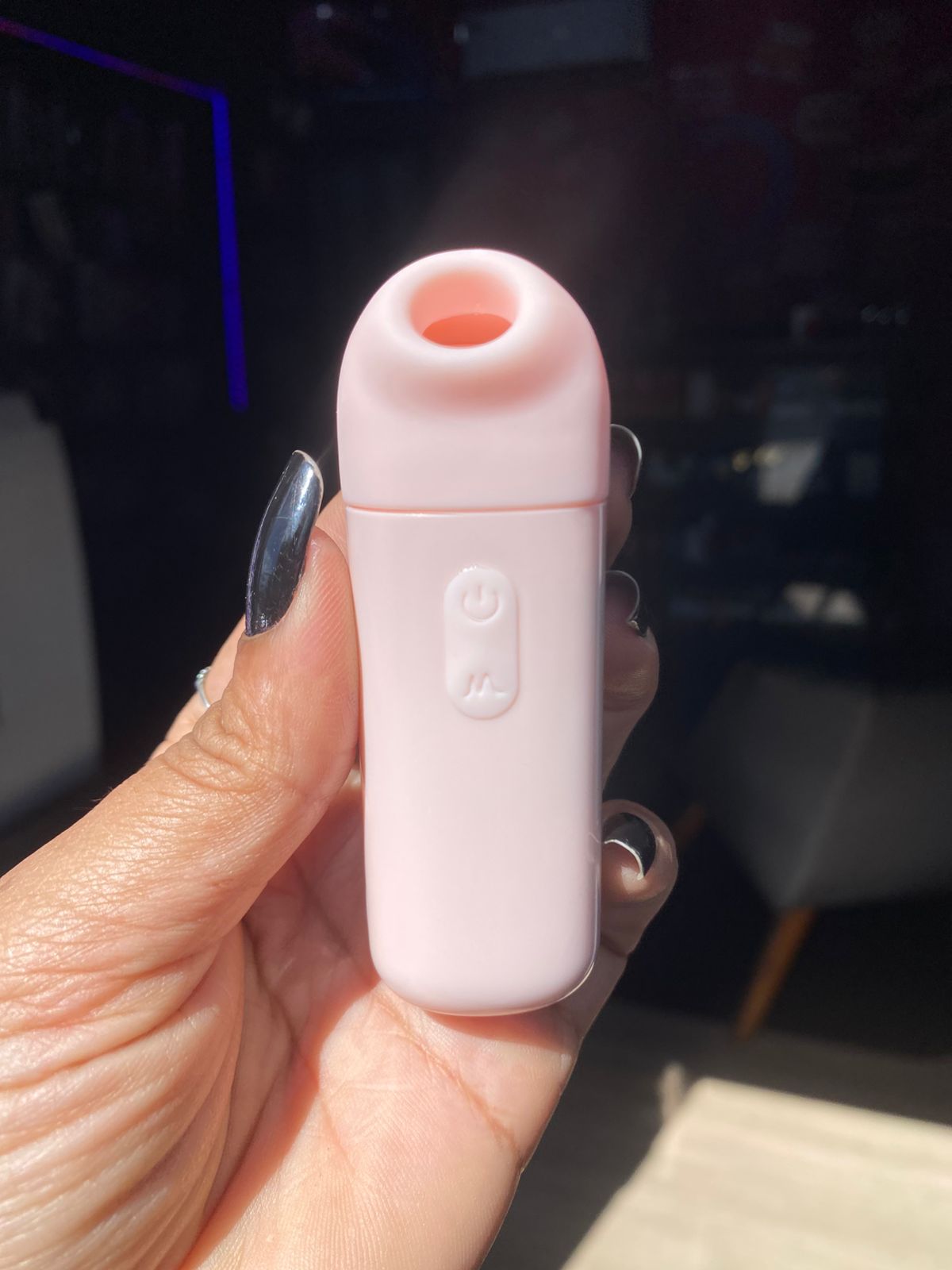 V1br4d0r de cl1t0r1s com Pulsação Tapping 5 intensidades (8730) recaregável