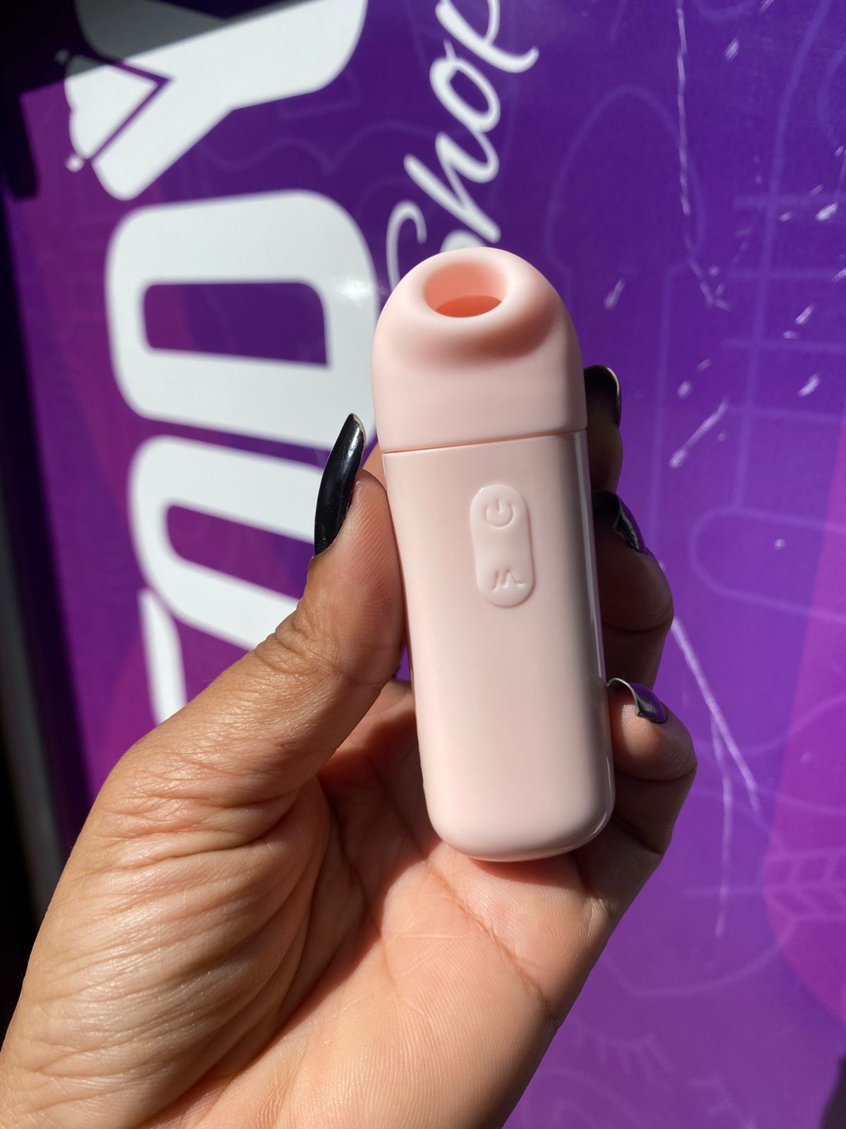 V1br4d0r de cl1t0r1s com Pulsação Tapping 5 intensidades (8730) recaregável