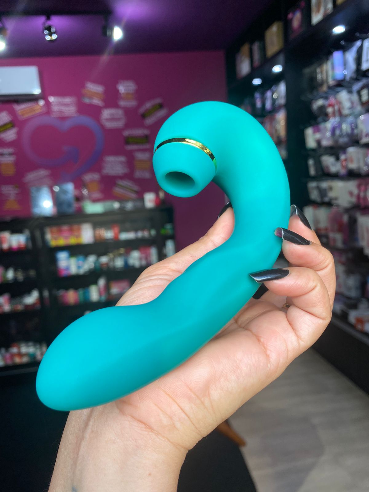 TAP TAP - 3st1mul4d0r de cl1t0r1s 3 em 1 (4609) recarregável