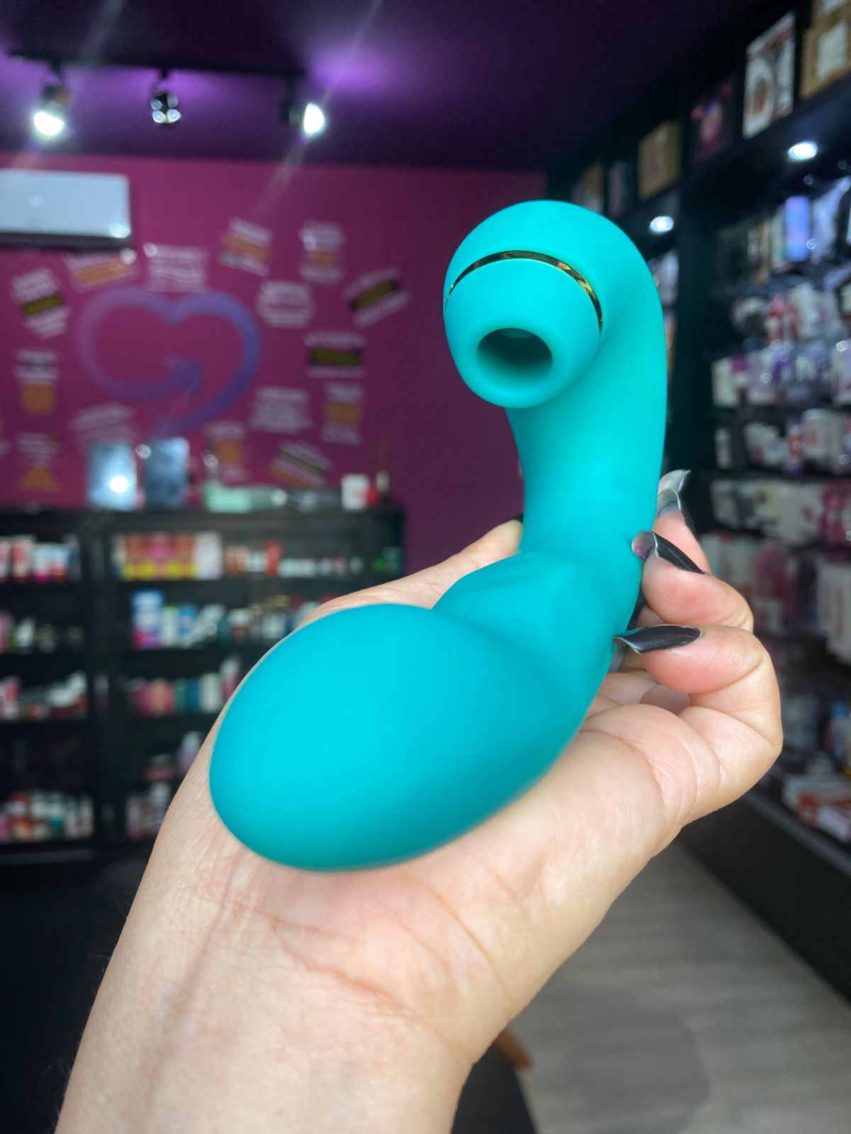 TAP TAP - 3st1mul4d0r de cl1t0r1s 3 em 1 (4609) recarregável