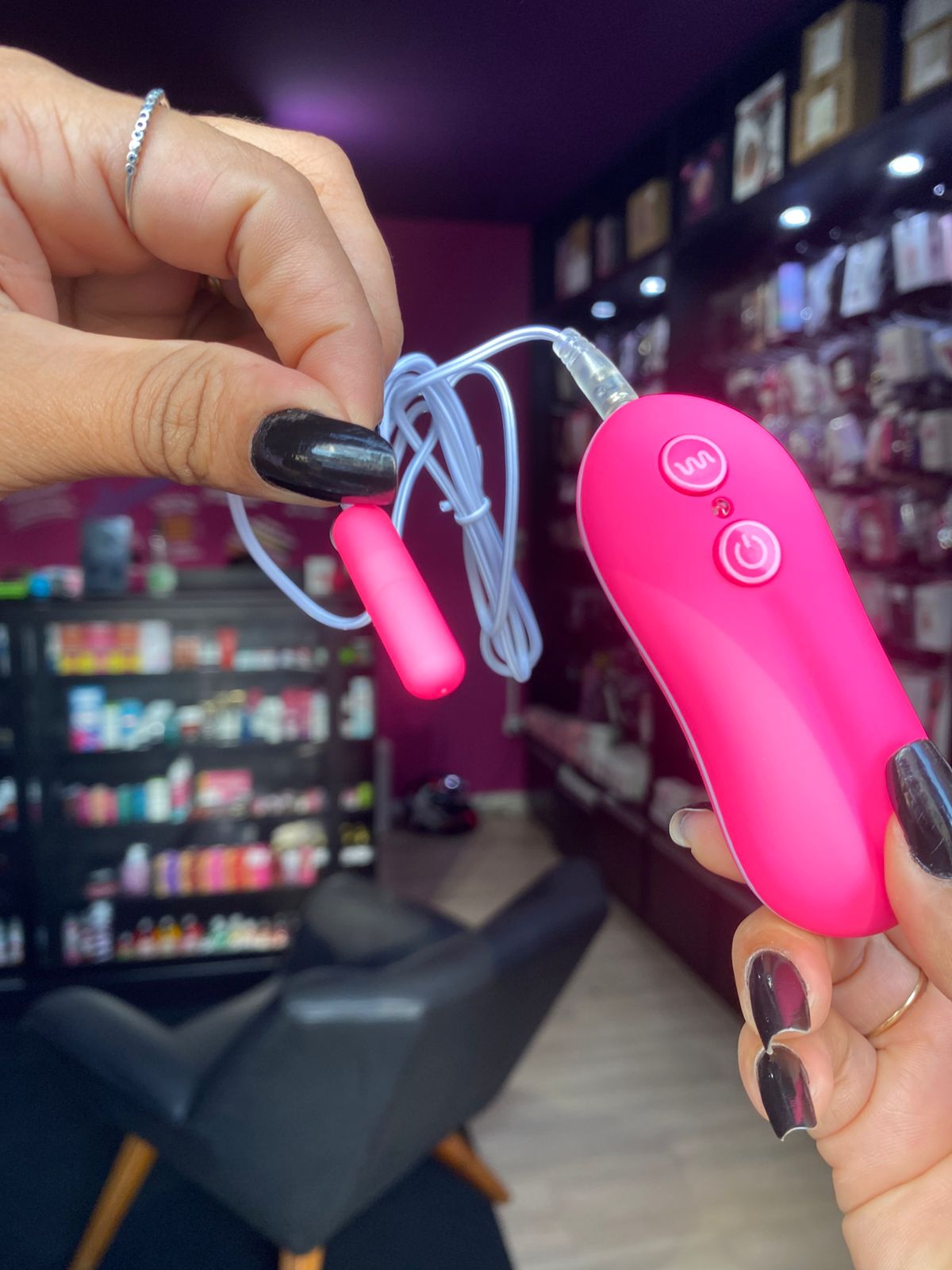 Micro Cápsula V1br4t0r14 bull3t 10 Vibrações(CB026) pilha