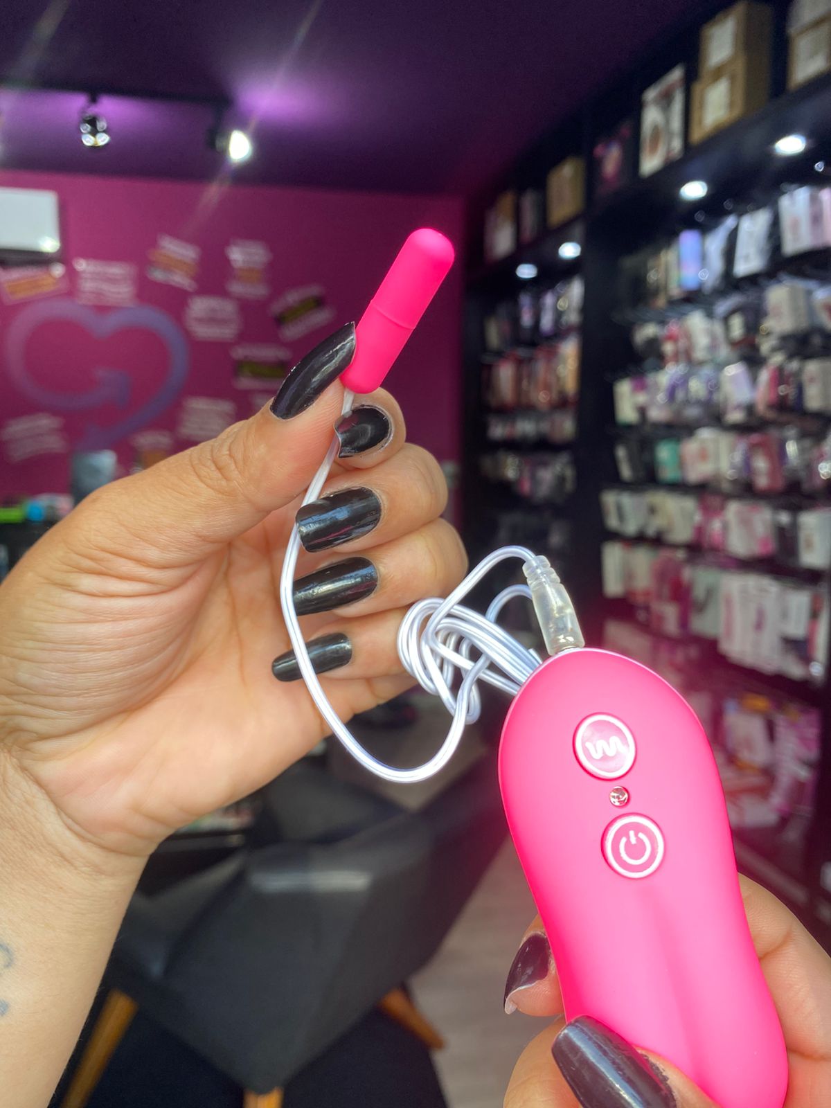 Micro Cápsula V1br4t0r14 bull3t 10 Vibrações(CB026) pilha