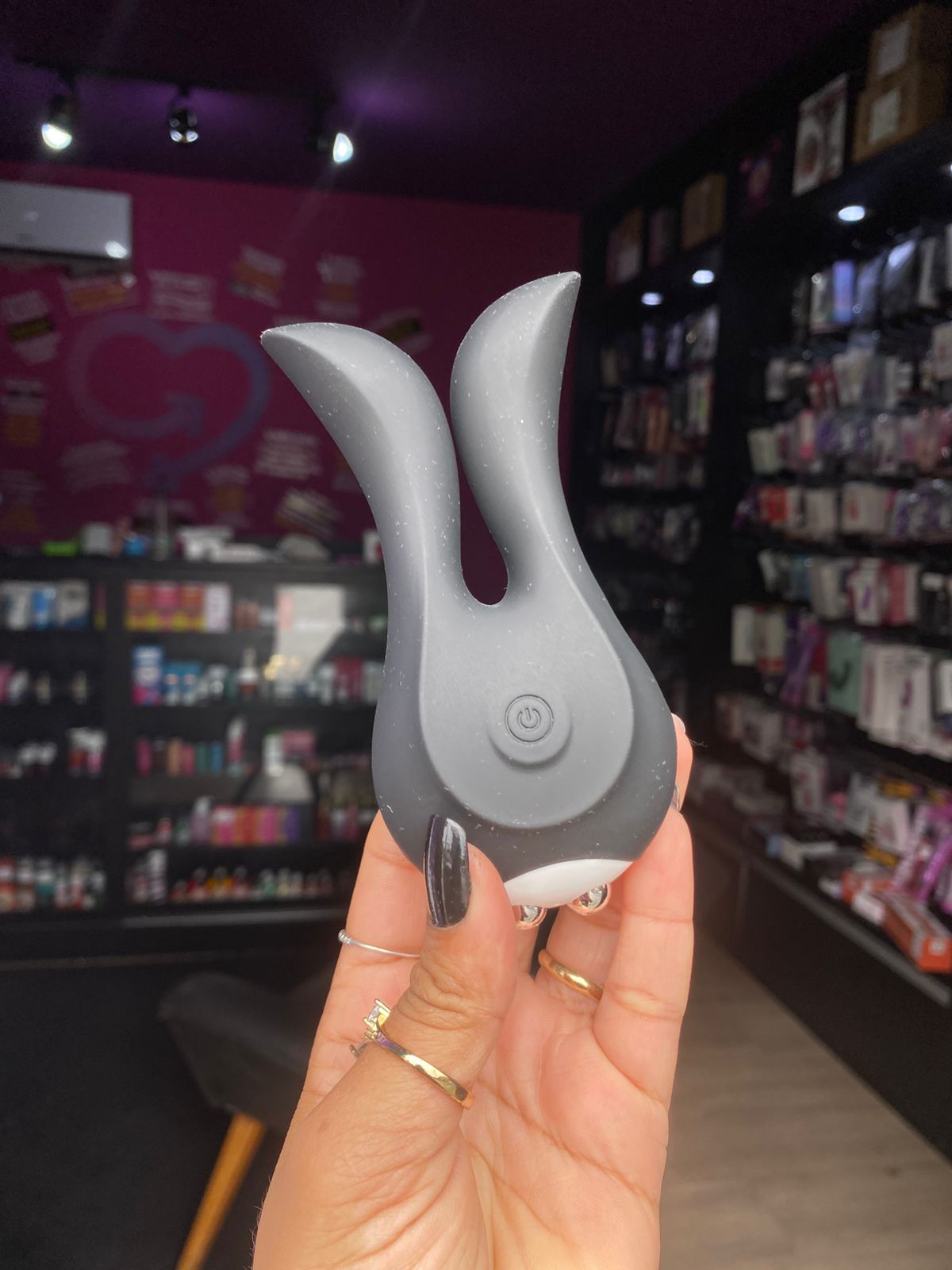 V1br4d0r de cl1t0r1s 10 Vibrações Dupla P3n3tr4ç40 (VB091A) recarregávrel