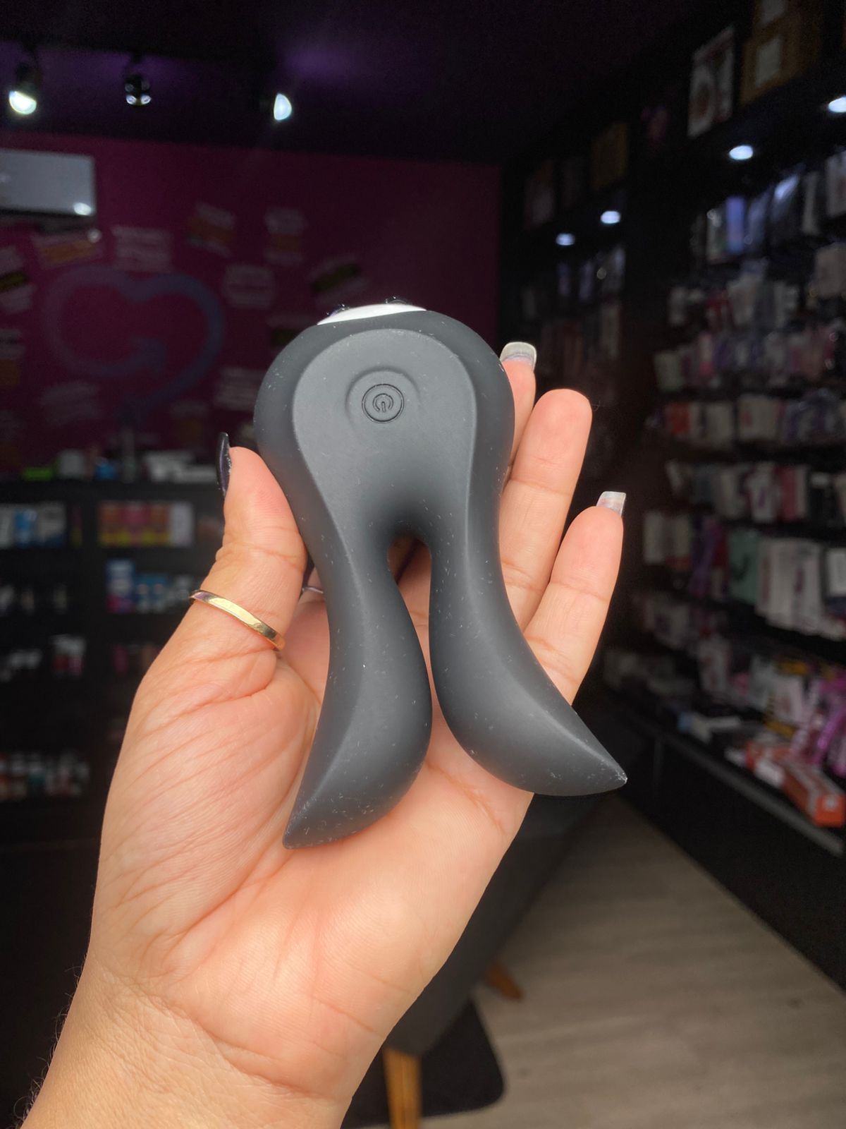 V1br4d0r de cl1t0r1s 10 Vibrações Dupla P3n3tr4ç40 (VB091A) recarregávrel