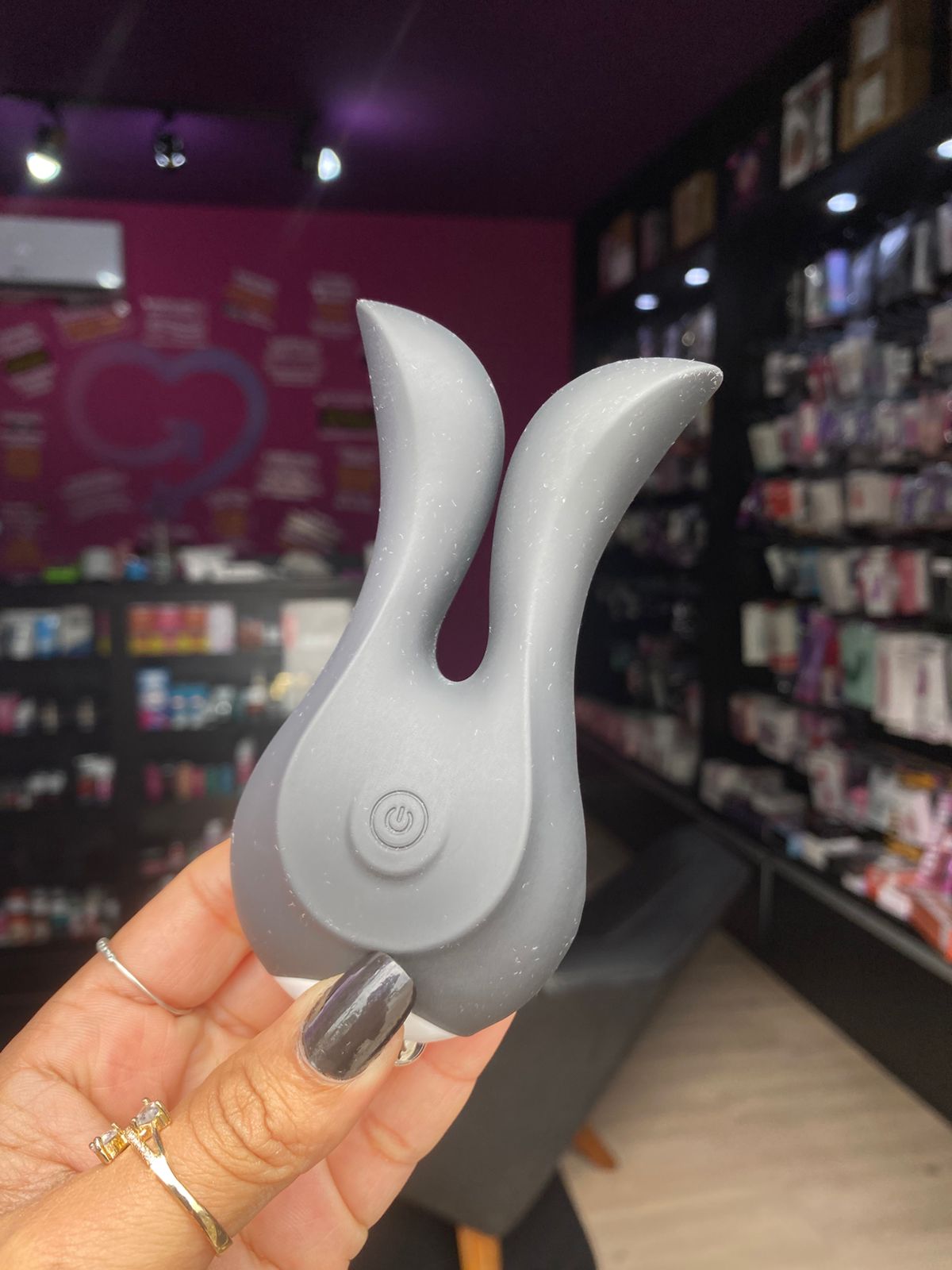 V1br4d0r de cl1t0r1s 10 Vibrações Dupla P3n3tr4ç40 (VB091A) recarregávrel