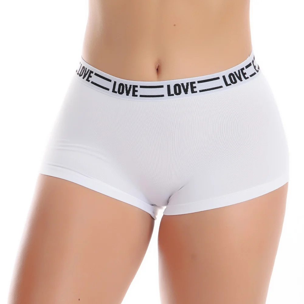 Calcinha Boxer Feminina Drika Com Elástico (P)