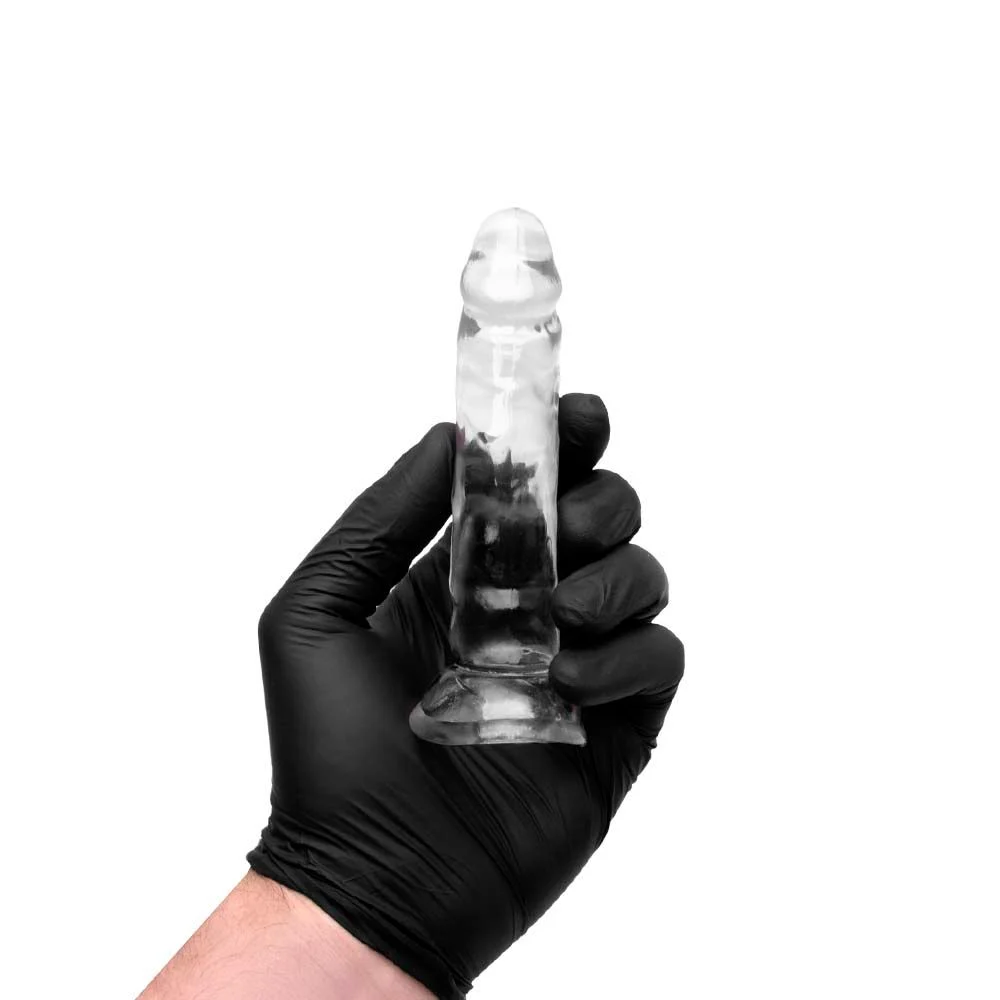 P3n1s Realístico Jelly Ventosa 13 X 2,5Cm (8225) transparente