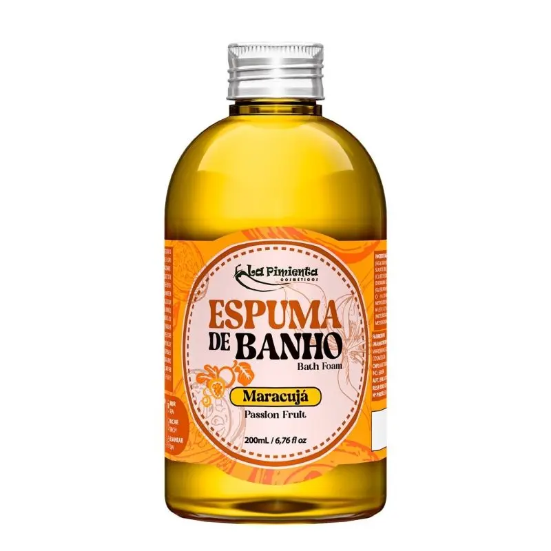 Espuma de banho 200ml maracujá