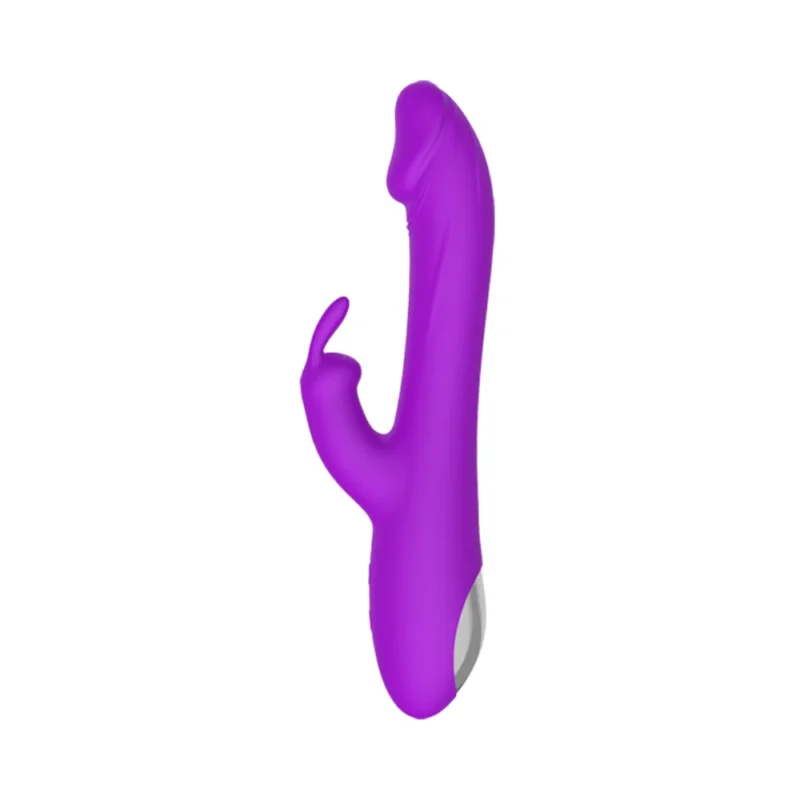 vibrador vai e vem com estimulo no ponto g e clitóris 10 intensidades (1329) recarregável
