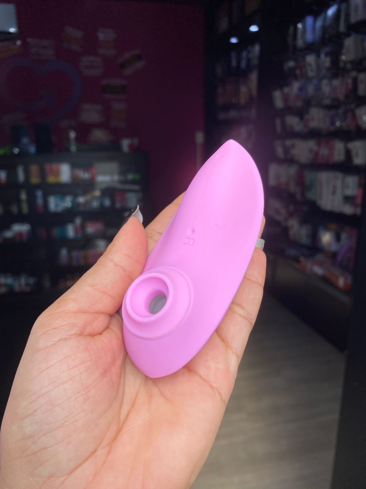 vibrador de clitóris com pulsação- 10 intensidades (2120) recarregável — foto 5