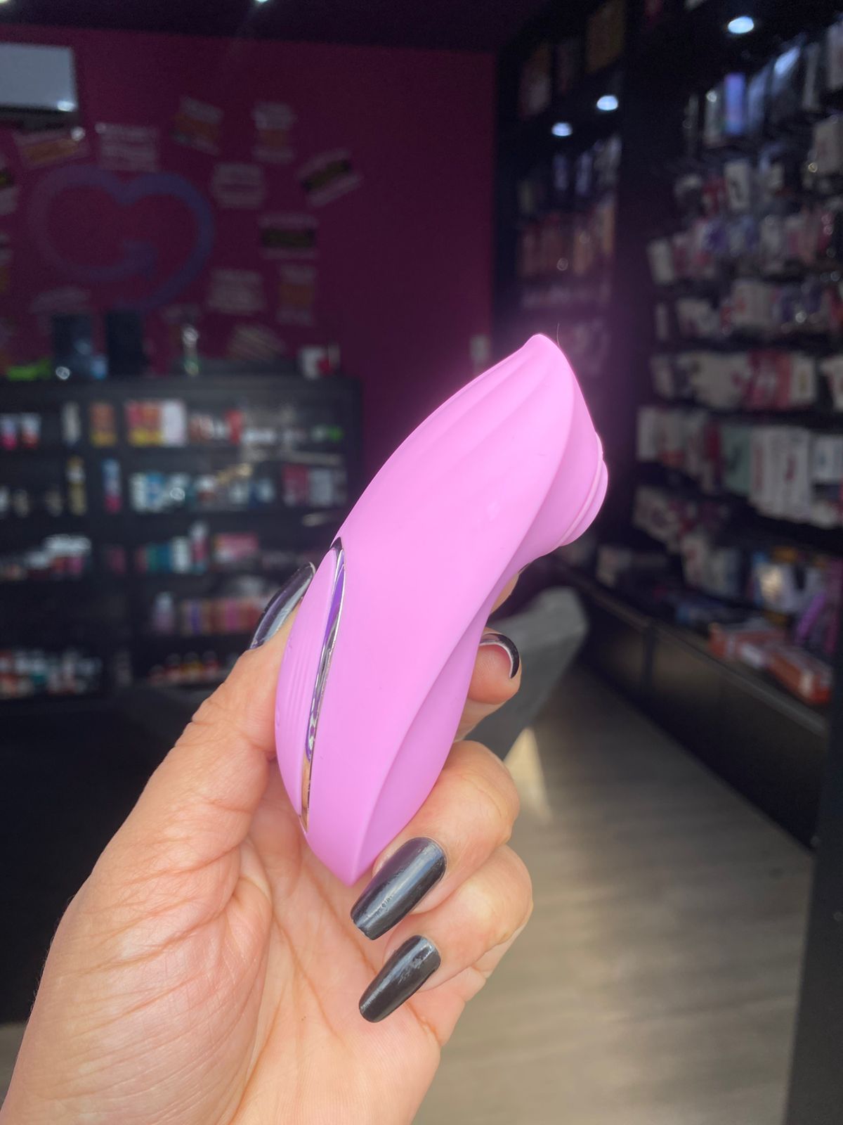 vibrador de clitóris com pulsação- 10 intensidades (2120) recarregável — foto 6