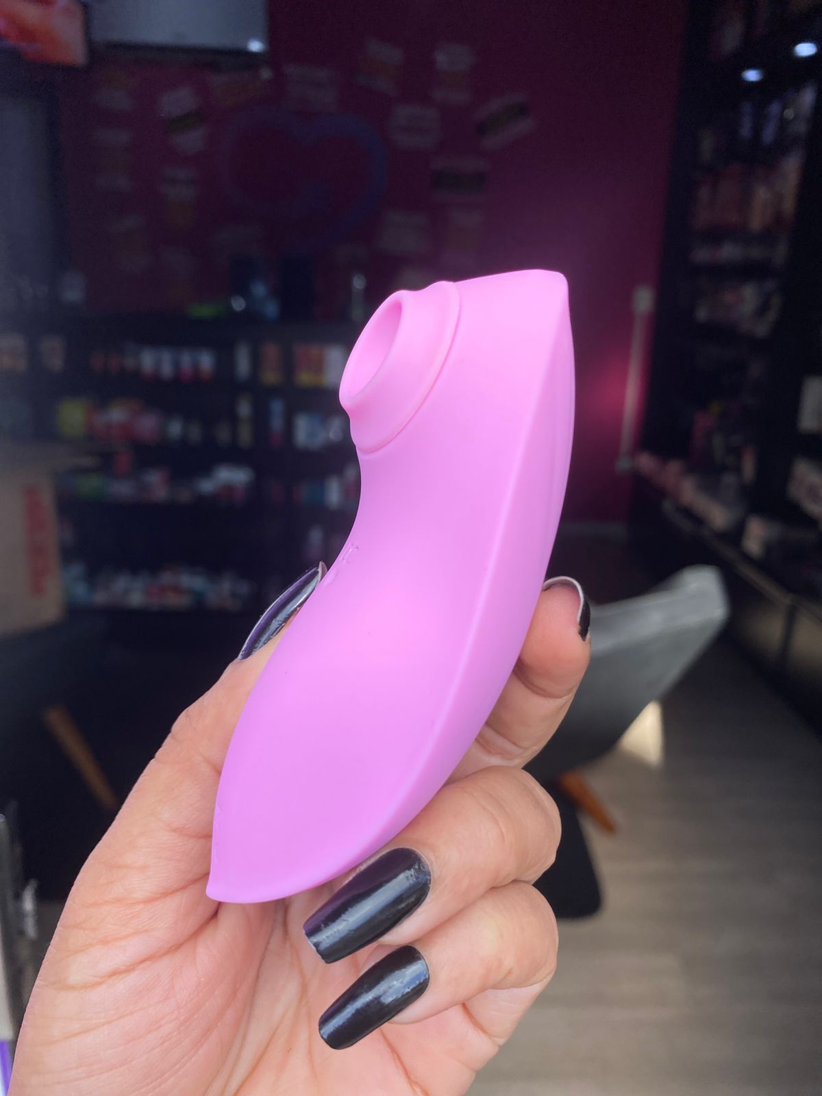 vibrador de clitóris com pulsação- 10 intensidades (2120) recarregável — foto 2