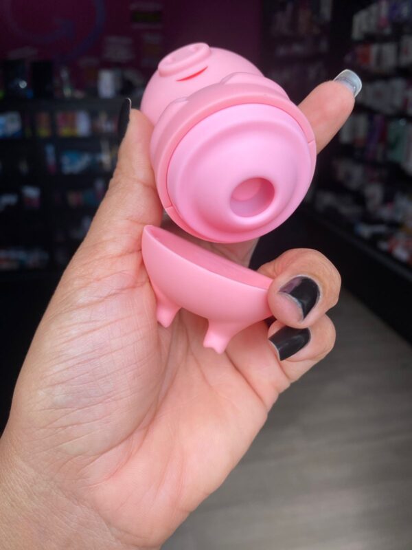 Piggy Vibrador Com 10 Modos De Pulsação