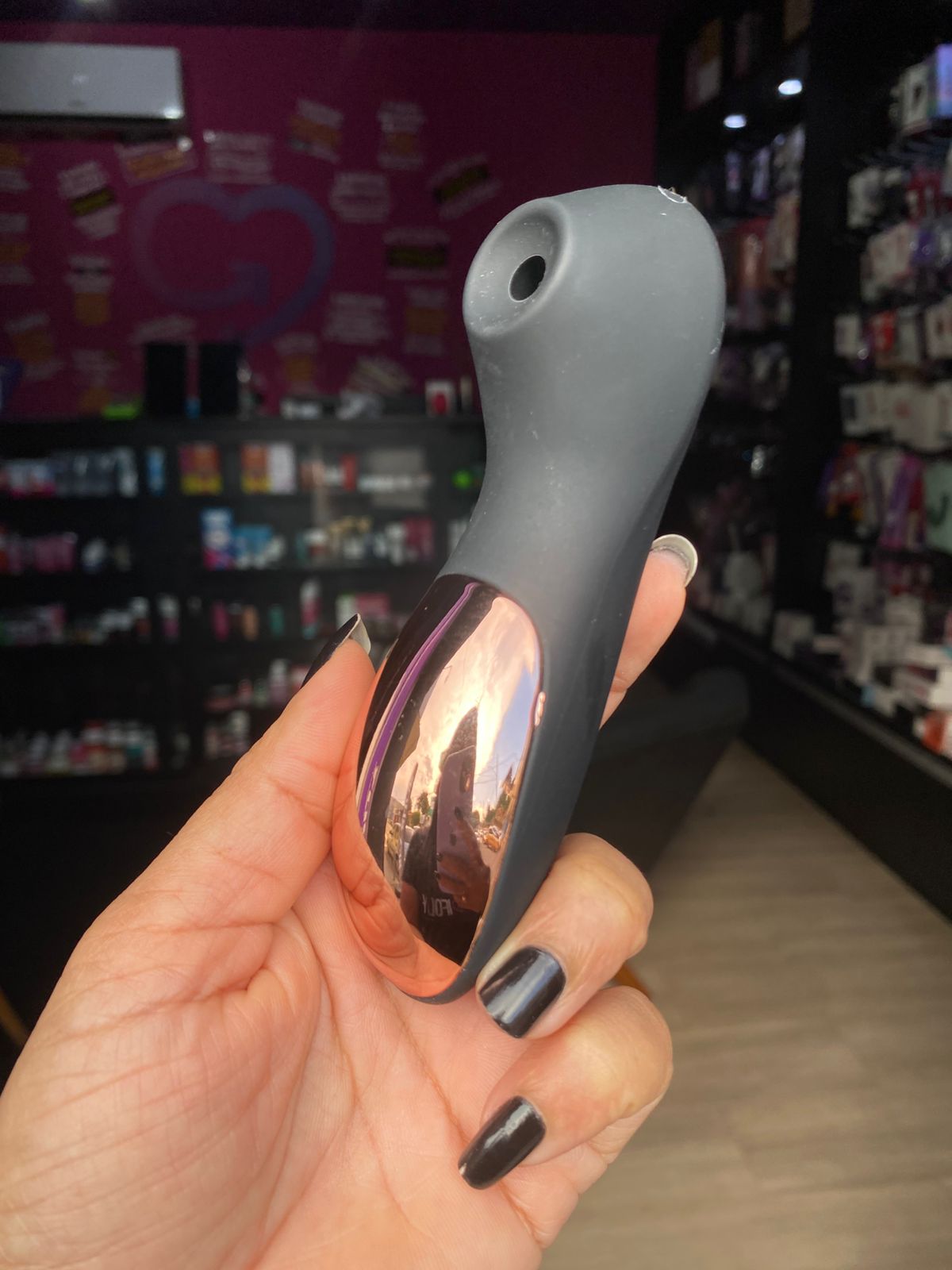 V1br4d0r de cl1t0r1s com pulsação (2141) recarregável