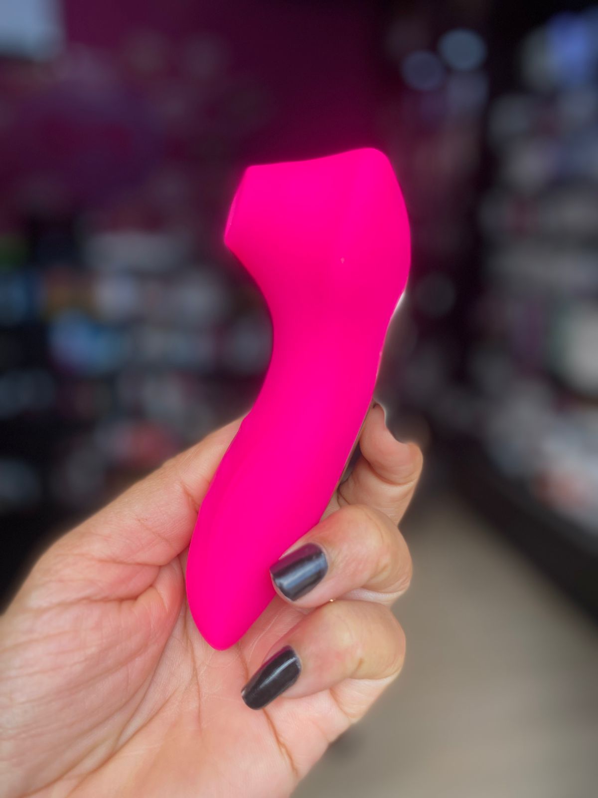 Vibrador de clitóris com pulsação 10 intensidades (1019) recarregável — foto 3