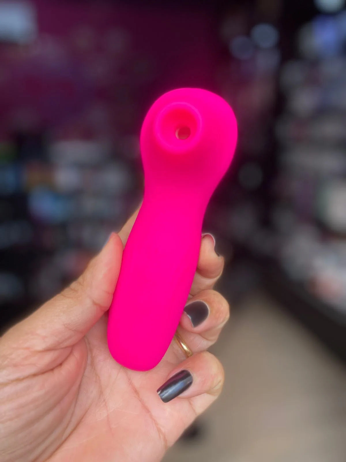 Vibrador de Clitóris com Pulsação 10 Intensidades Recarregável
