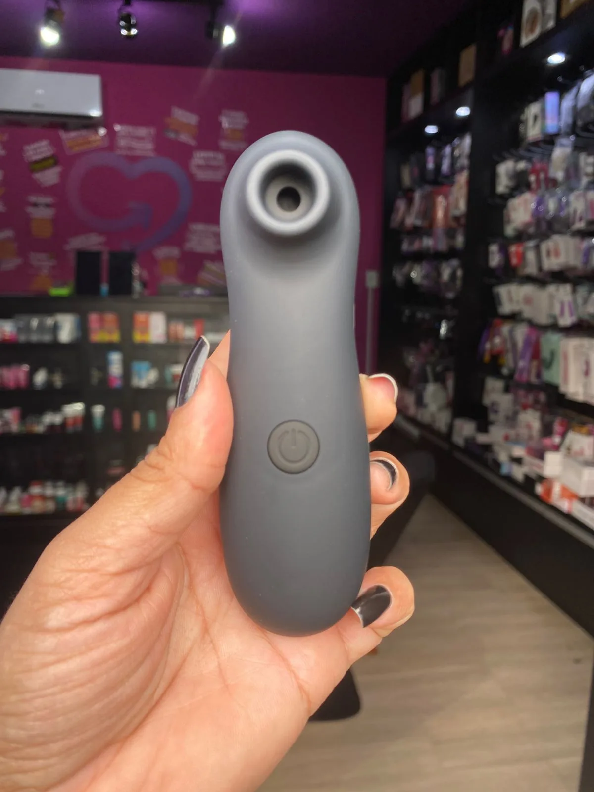 Otávio -vibrador clitoriano com pulsação 10 intensidades (SU022) pilha