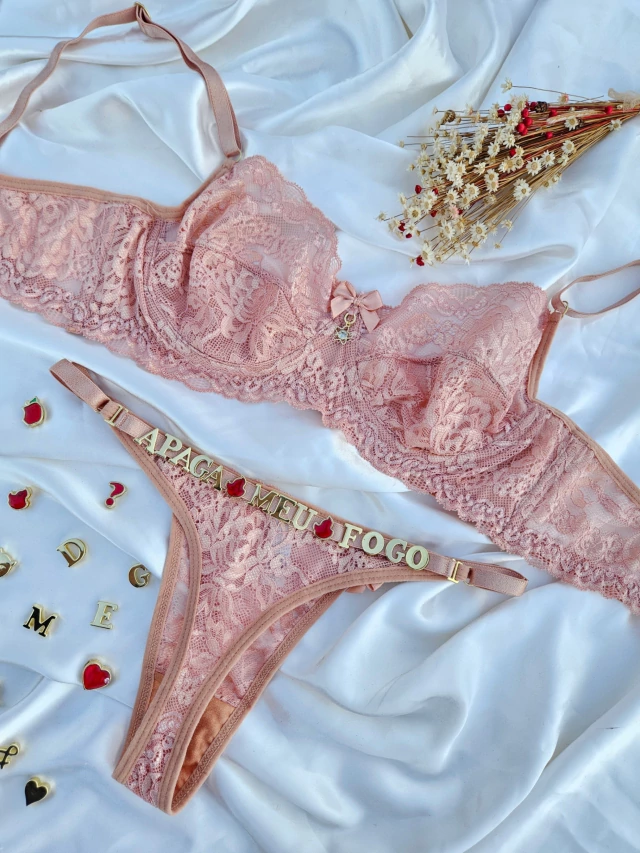 Conjunto com calcinha personalizável – P