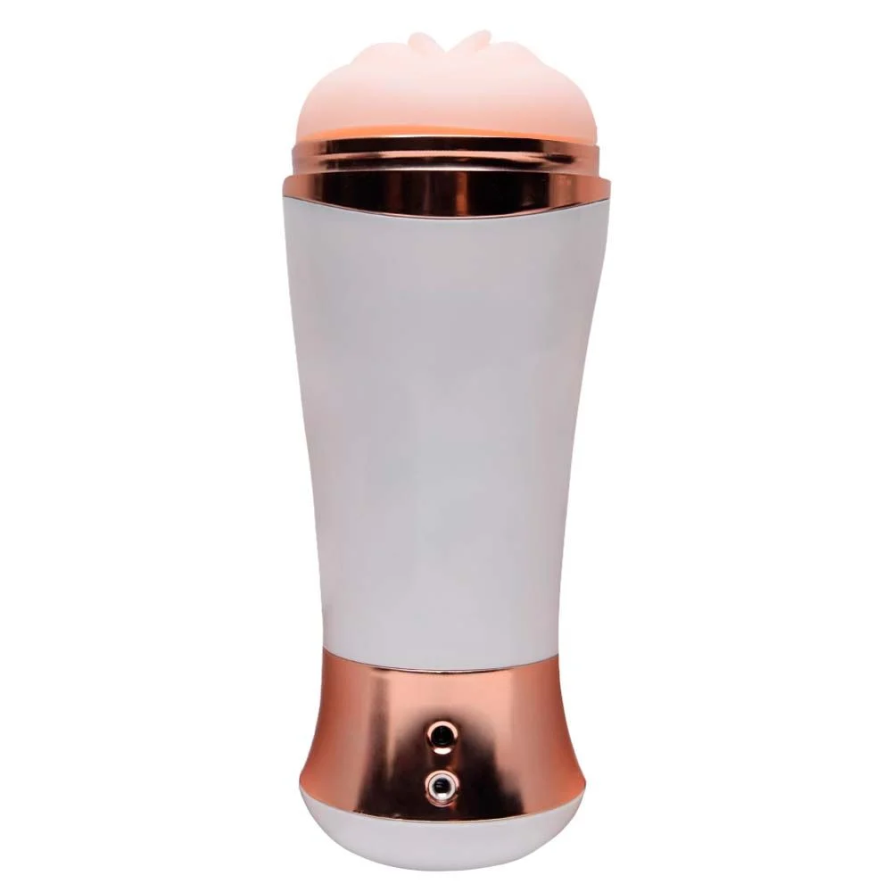 M4sturb4d0r V4g1n4 Com Voz 10 Vibrações Smart Cup (MA095) recarregável